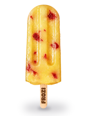 Frozi Lemon Cherry Drop popsicle